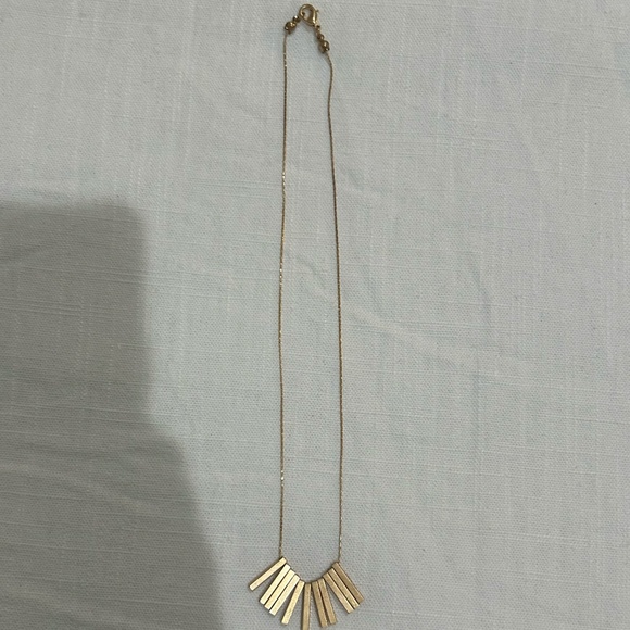 Altar'd State Short Hanging Bars Pendant Necklace - Picture 2 of 3